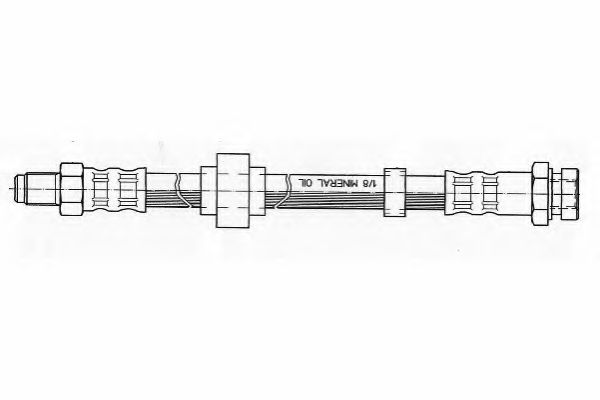 Тормозной шланг FERODO FHY2260