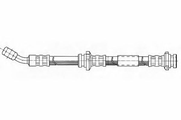 Тормозной шланг FERODO FHY2427