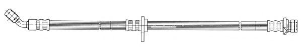 Тормозной шланг FERODO FHY3182