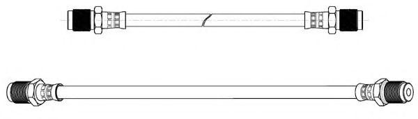 Тормозной шланг FERODO FHY2908