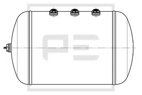 Воздушный баллон, пневматическая система PE Automotive 036.363-00A