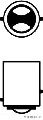 Лампа накаливания; Лампа накаливания, фонарь указателя поворота; Лампа накаливания, фонарь сигнала торможения; Лампа накаливания, стояночные огни / габаритные фонари; Лампа накаливания, задний гарабитный огонь OSRAM 7517