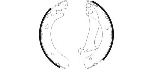 Комплект тормозных колодок MINTEX MFR440