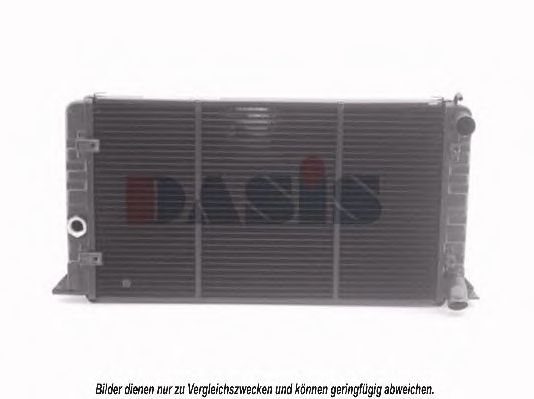Радиатор, охлаждение двигателя AKS DASIS 1309701