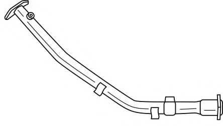Труба выхлопного газа AKS DASIS SG21102