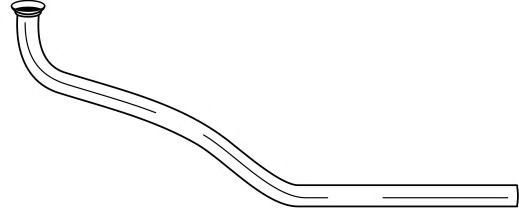 Труба выхлопного газа AKS DASIS SG11118