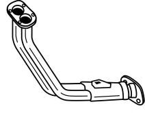 Труба выхлопного газа AKS DASIS SG72104