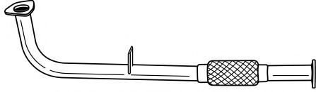 Труба выхлопного газа AKS DASIS SG65142
