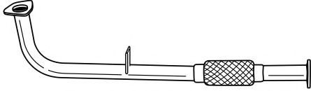 Труба выхлопного газа AKS DASIS SG65111