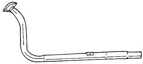 Труба выхлопного газа AKS DASIS SG50110