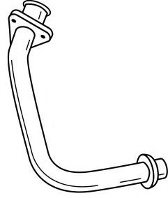 Труба выхлопного газа AKS DASIS SG49123