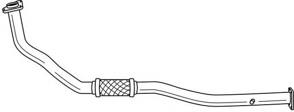 Труба выхлопного газа AKS DASIS SG38136