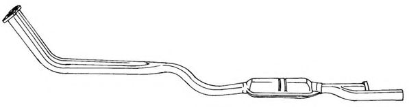 Труба выхлопного газа AKS DASIS SG35119