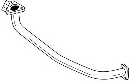 Труба выхлопного газа AKS DASIS SG34125