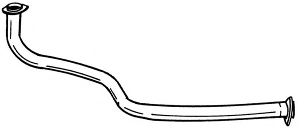 Труба выхлопного газа AKS DASIS SG32206