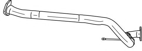 Труба выхлопного газа AKS DASIS SG26114