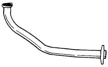 Труба выхлопного газа AKS DASIS SG25184