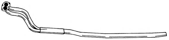 Труба выхлопного газа AKS DASIS SG12144