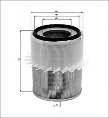Воздушный фильтр MAGNETI MARELLI 154098219190