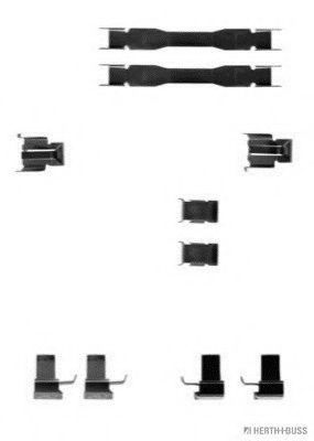 Комплектующие, колодки дискового тормоза PEX 1073