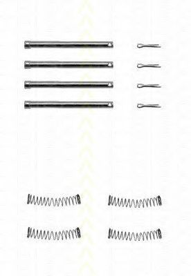 Комплектующие, колодки дискового тормоза OEMparts SFP000250