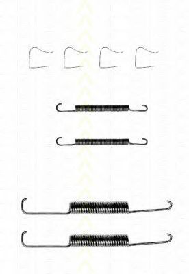 Комплектующие, тормозная колодка TRISCAN 8105 242348
