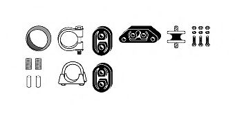 Монтажный комплект, система выпуска WALKER 17267