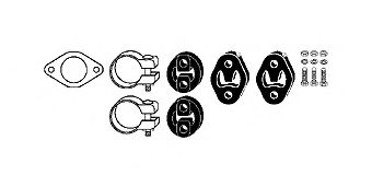 Монтажный комплект, система выпуска HJS 82 15 6605