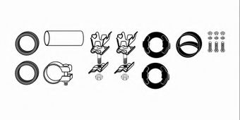 Монтажный комплект, система выпуска WALKER 17512