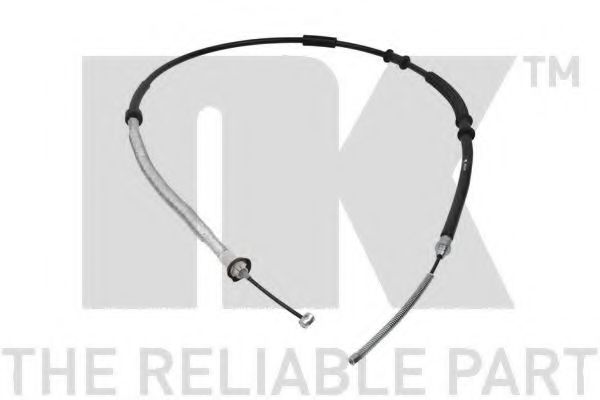 Трос, стояночная тормозная система NK 9023207