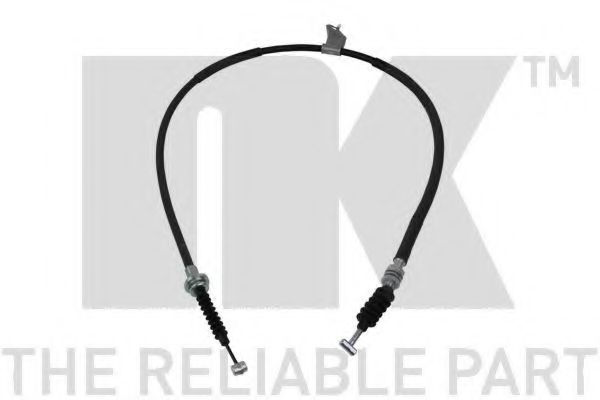 Трос, стояночная тормозная система METZGER 170597