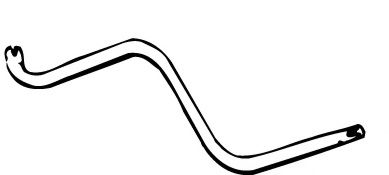 Труба выхлопного газа FONOS 01675