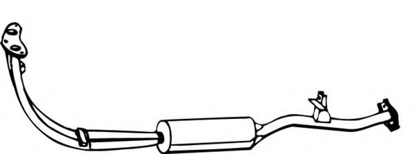 Предглушитель выхлопных газов FONOS 618610