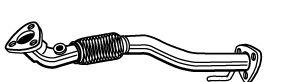Труба выхлопного газа FONOS 07632