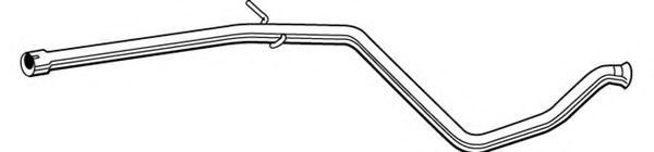 Труба выхлопного газа FONOS 07767