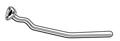 Труба выхлопного газа FONOS 08977