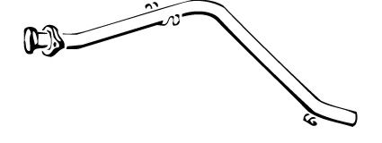 Труба выхлопного газа FONOS 13254