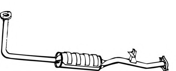 Предглушитель выхлопных газов FONOS 61852