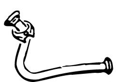 Труба выхлопного газа FONOS 15979