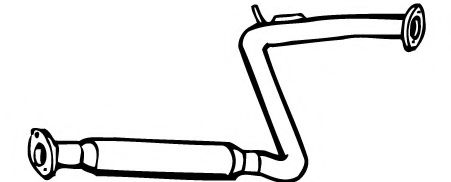 Средний глушитель выхлопных газов IZAWIT 2963