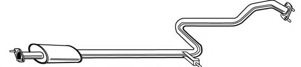 Средний глушитель выхлопных газов FONOS 614283