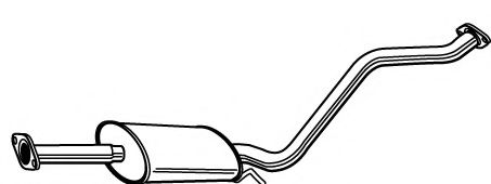 Средний глушитель выхлопных газов FONOS 620045