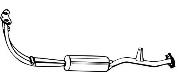 Предглушитель выхлопных газов MEFEX 6427