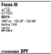 Система выпуска ОГ FONOS FOK08206BB