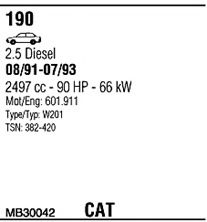 Система выпуска ОГ FONOS MB30042