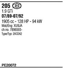 Система выпуска ОГ FONOS PE20072