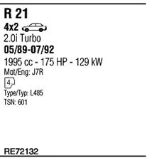 Система выпуска ОГ FONOS RE72132