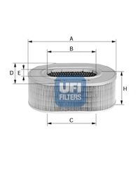 Воздушный фильтр UFI 27.079.00