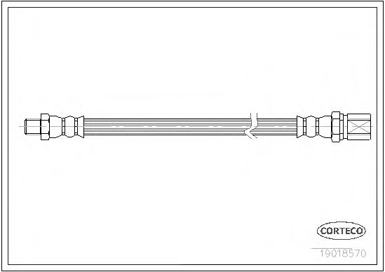 Тормозной шланг QUINTON HAZELL 70300
