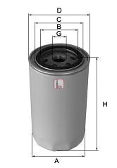 Фильтр для охлаждающей жидкости SOFIMA S 8410 AR